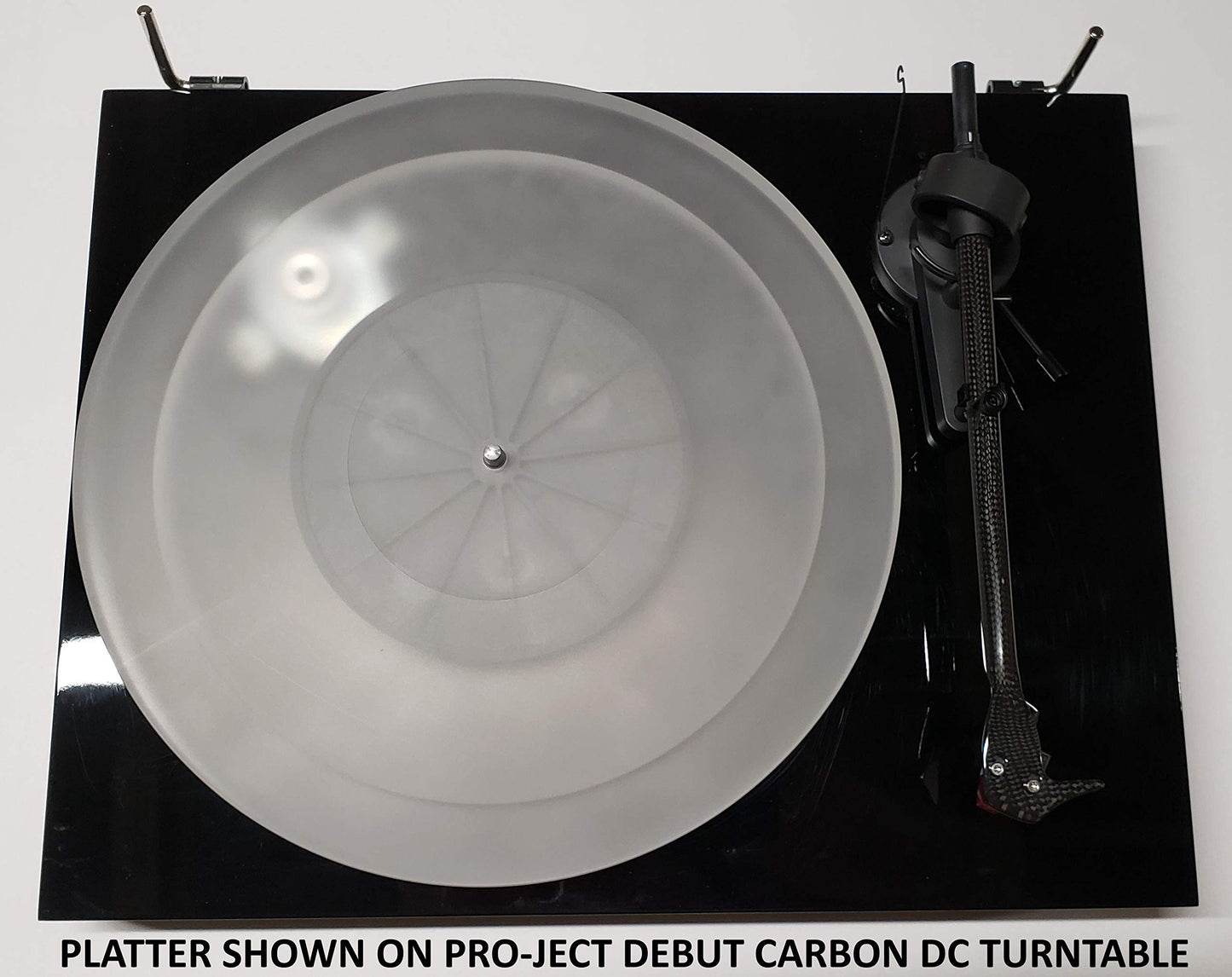 Acrylic Platter Upgrade for Pro-Ject Debut/T1/1Xpression, Music Hall MMF-2.1/2.2/2.3/3.3/5.1/5.1se/5.3/5.3se, Angels Horn, and Crosley C6 Turntables