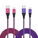 Micro USB Cable 10FT, OKRAY 2-Pack Long Braided USB-A to Micro USB 2.0 Fast Charging Cable Sync Data Android Charger Cords for Galaxy J3 J7 S6 S7 Edge