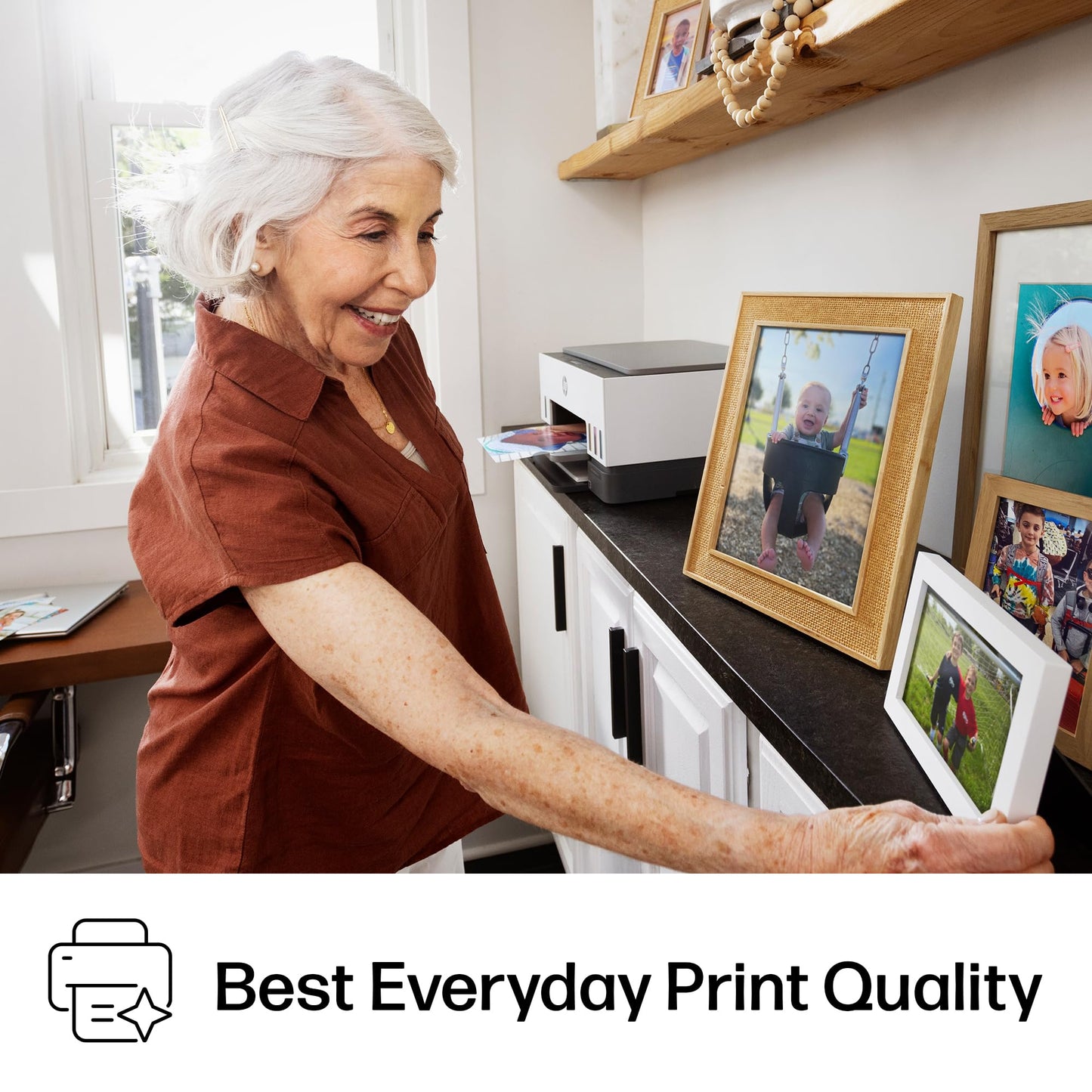 HP Smart Tank 6001 Wireless All-in-One Ink Tank Printer, Scanner, Copier with 2 Years of Ink Included, Best-for-Home, Cartridge-Free Refillable