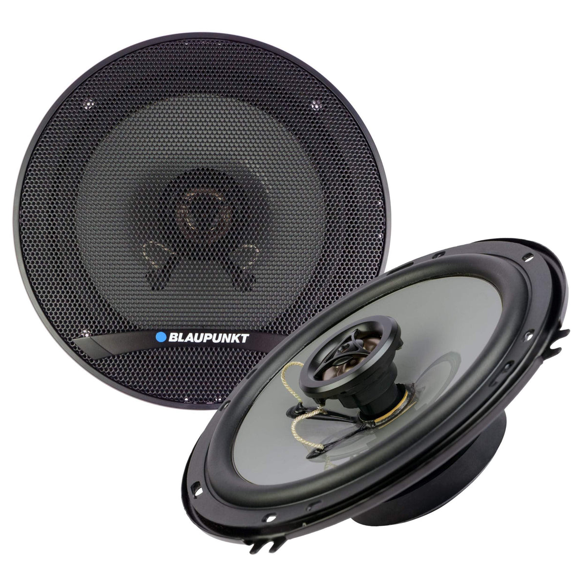 BLAUPUNKT GTX620PRO 6.5" Car Speakers - 300W, 2-Way Coaxial Speakers, 4 Ohm, Full Range 90Hz - 18kHz (2pc)