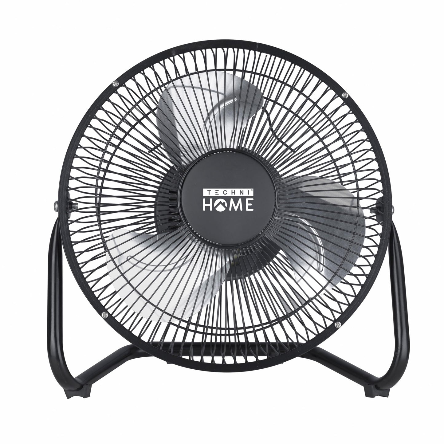 Techni Home 9" High Velocity Portable Electric Fan, 2‑Speed Floor/Table Fan