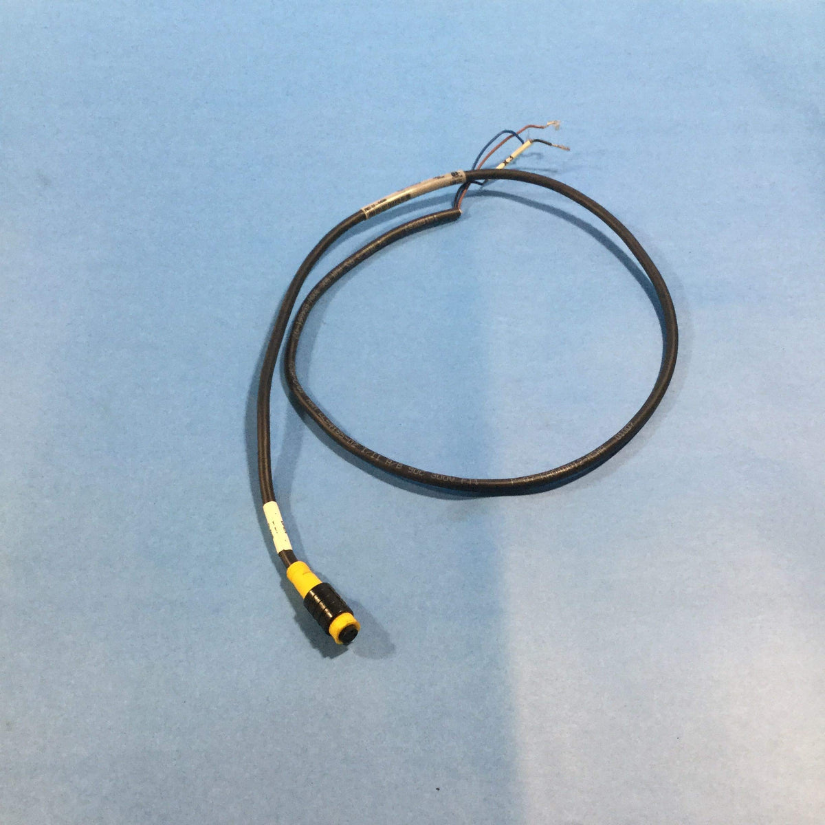 TURCK PKG 3Z-2/S90 125V, 2M Cable, 3-PIN Female Connector, 4AMP, PICOFAST Molded CORDSET, Straight, U0065