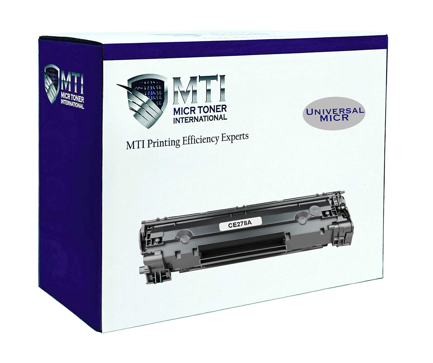 MICR Toner International Compatible Universal Magnetic Ink Cartridge Replacement for HP CE278A 78A LaserJet Pro M1536 M1537 M1538 M1539 P1566 P1606