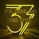 For Those Who Come After LED Sign 33 RPG Game Themed Neon Signs Gaming Decor Fantasy World LED Light Cyberpunk Aesthetic Decor for Gamer Room and RPG