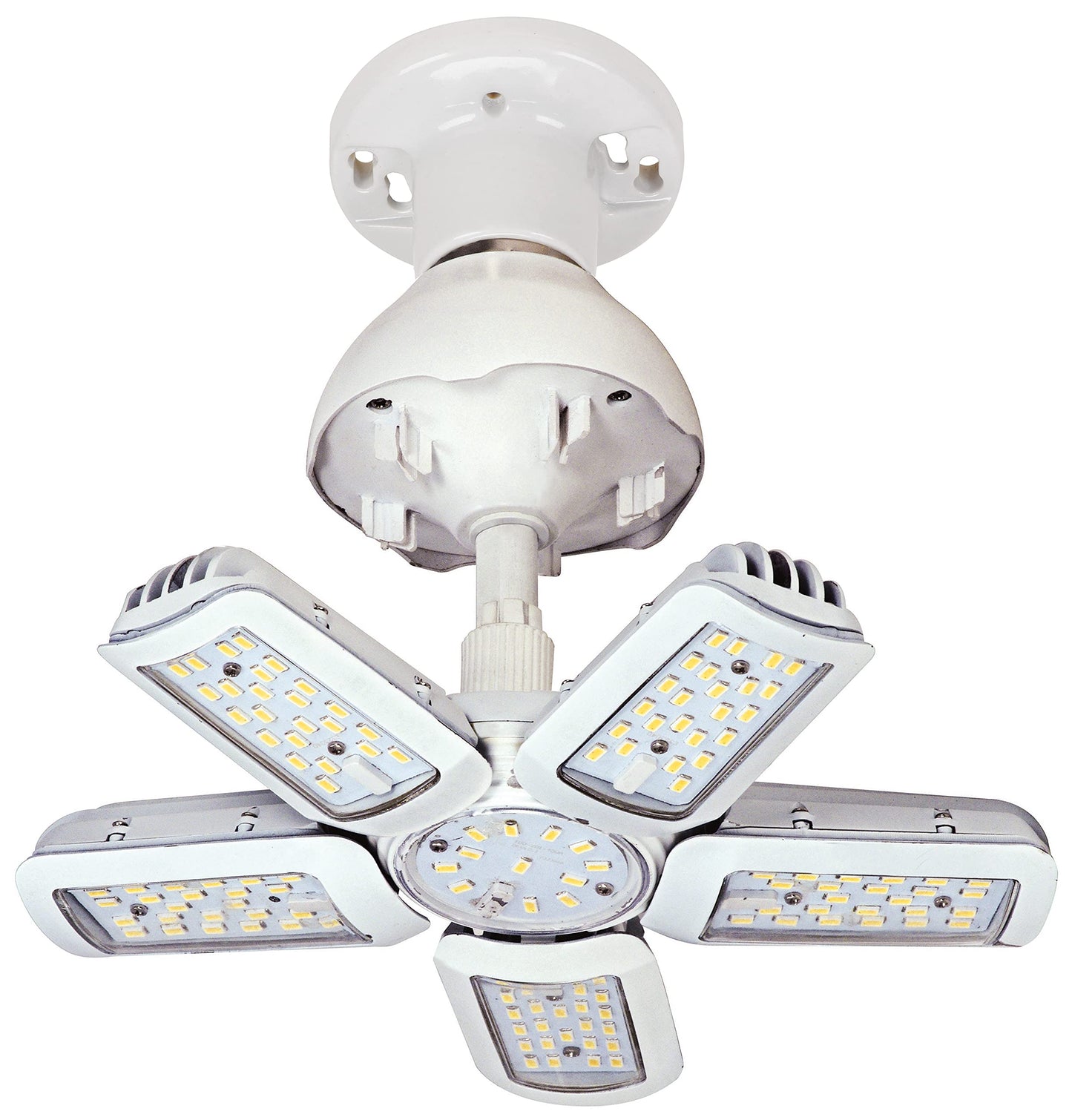 Satco S9752 60W LED HID Replacement 5000 K MoGUl Extended Base Adjustable Beam Angle 100-277V Light Bulb