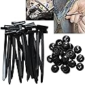 Heavy Duty Self-Locking Nylon Universal Cable Tie Buckle Kit, Push Mount Zip Ties for Car Repair - Secure Fenders Bumpers Engine Guards Underbody