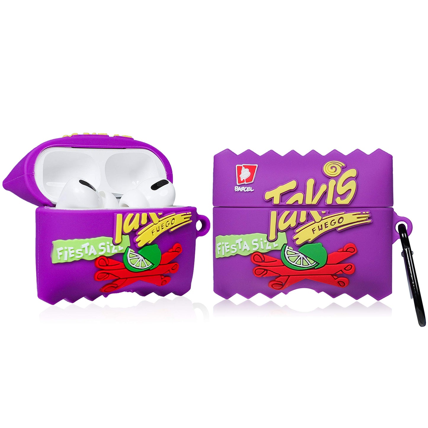 Oqplog for Airpod Pro 2019/Pro 2 Gen 2022 Case - Taki Biscuit, Food Cute 3D Cartoon Funny Kawaii for Airpods Pro Soft Silicone Cover Fashion Cool Fun