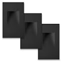 Ciata LED Stair Lights - 3 CCT Options (3000K/4000K/5000K) | 3 Watt Step Lights for Indoor and Outdoor Stairs | Ideal for Home Theater and Outdoor