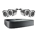 Lorex LNR1141TC4 4Ch 1TB Cloud Connect with 4 x 1080p HD Cameras (Black)