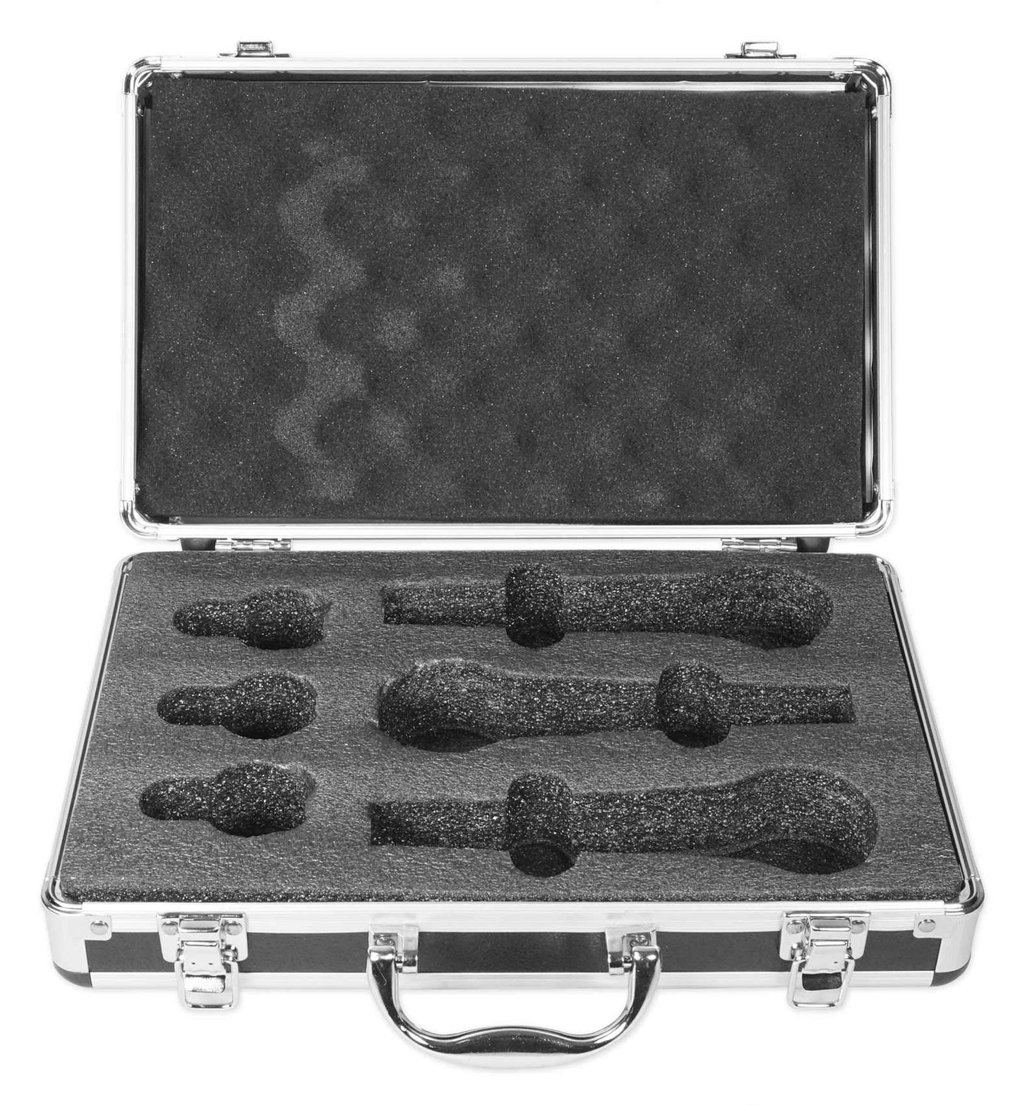 Rockville RMC-3PK Dynamic Microphones 3 Pack, Uni-Directional, Metal Build, XLR, Clear Sound, Low Background Noise, Durable Case, for Vocals