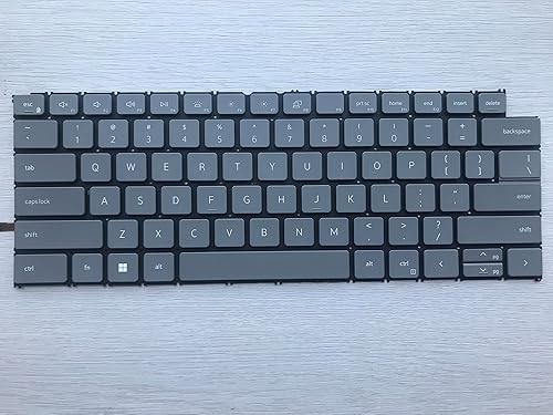 Original New for Dell Inspiron 14 7415 7420 7425 2-in-1 Laptop 5N0WD 05N0WD US English Keyboard Backlit Gray
