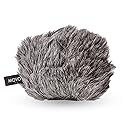 Movo WS-G9 Furry Outdoor Microphone Windscreen Muff for Portable Digital Recorders up to 3" X 1.5" (W x D) - Fits the Zoom H4n, H4n PRO, H5, H6