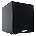 Rockville Rock Shaker 10 Black 600W Powered Subwoofer, Class-D Amp, Adjustable Crossover, MDF Enclosure, for Home Theater and Studio