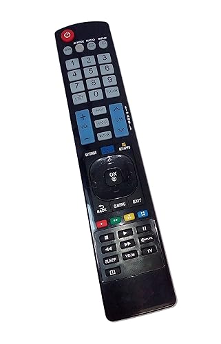 Replaced Remote Control Compatible for LG 32LB580BUG 40UB8000 47LB6100UG 55LB5800-UG 60UB8200-UH LED HDTV TV