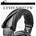 LTYIVABHTTW Replacement Headband Cover Compatible ATH M50X M50 M40X M40 M30X M20X Headphones (Black)