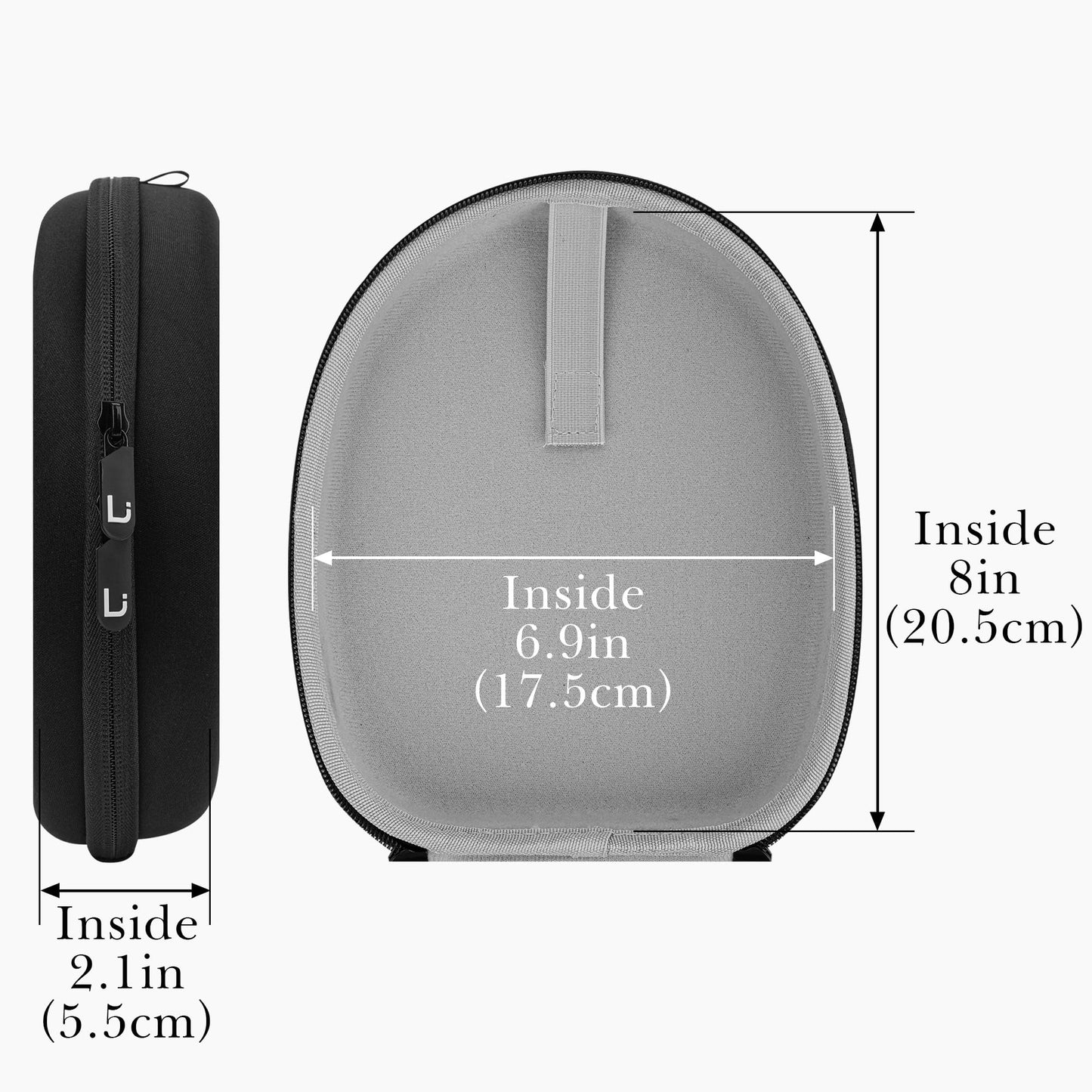 Linkidea Headphones Carrying Case Compatible with Bose QC Ultra II/45/35 II, 700, AE2w, SoundLink, SoundTrue, Protective Hard Shell Travel Bag