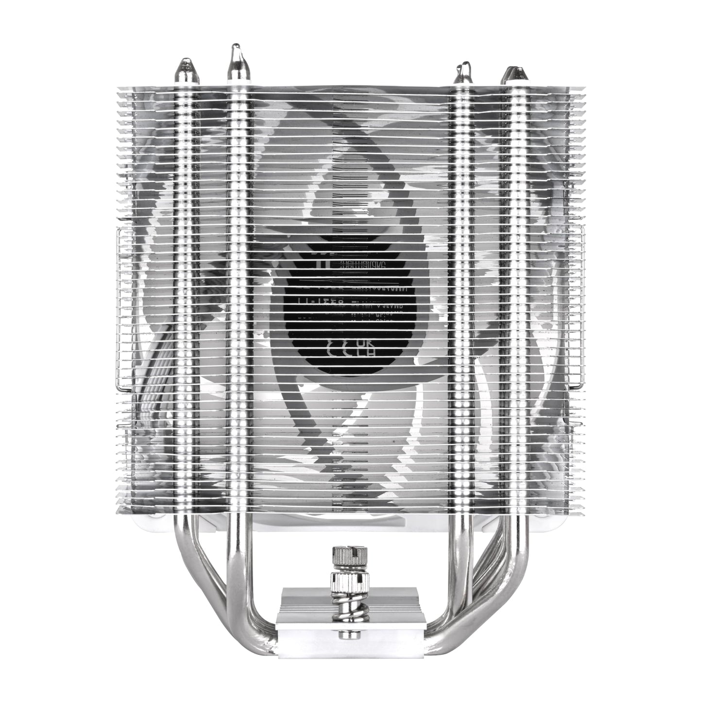 Thermaltake UX500 ARGB White CPU Cooler; 5xØ6mm Copper Heatpipes; 120mm PWM Fan; 700~1800 RPM; Intel/AMD Compatible; Single Tower; 260W TDP; White