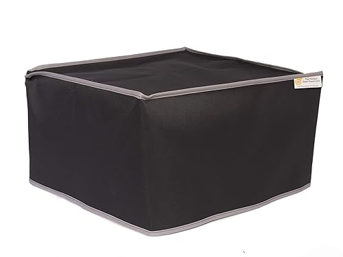 PERFECT DUST COVER The, Black Nylon Cover for HP Envy Pro 6400 All-in-One Printer, Anti-Static and Waterproof, Dimensions 17.1''W x 14.21''D x 6.8''H