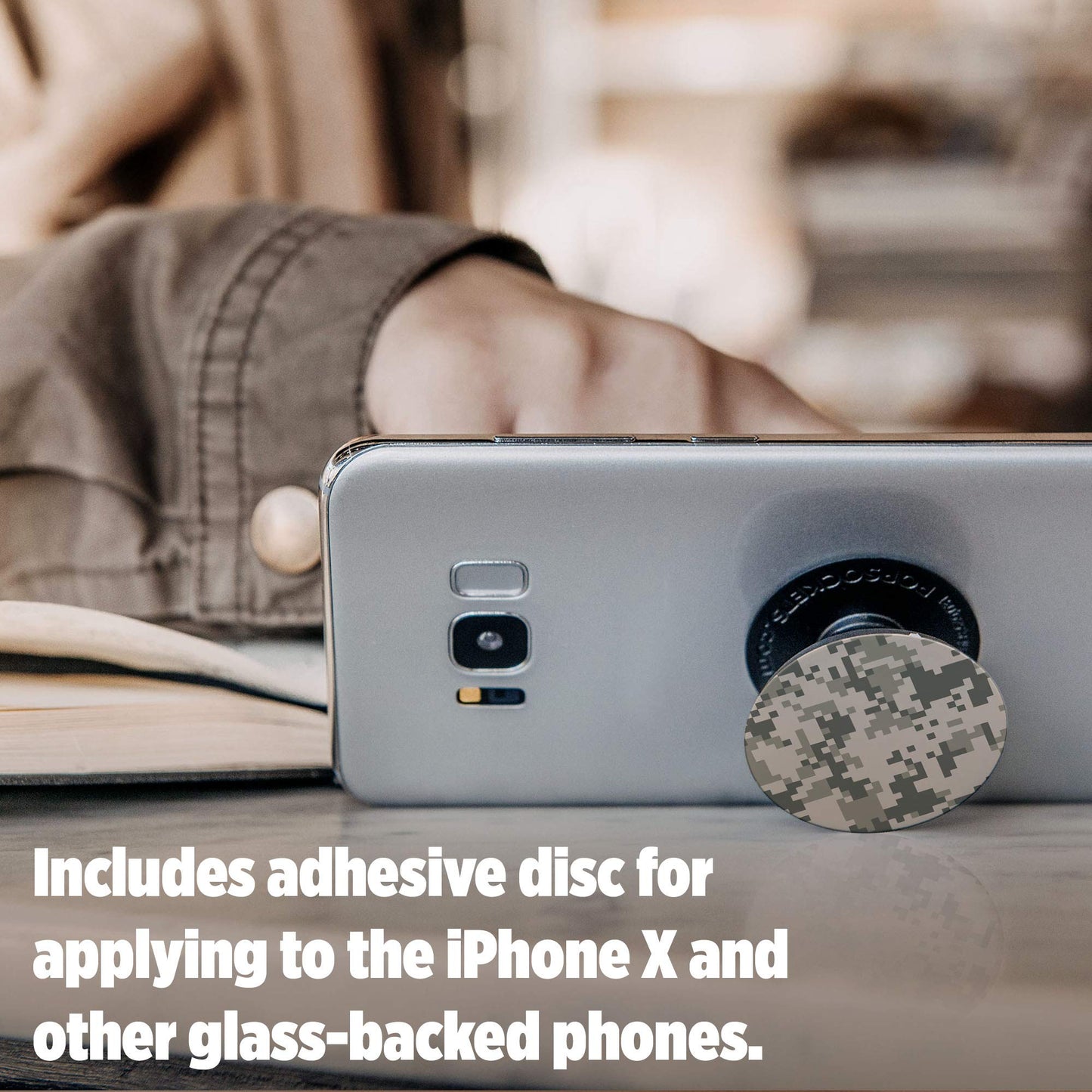 PopSockets: Collapsible Grip & Stand for Phones and Tablets - Digital Camo