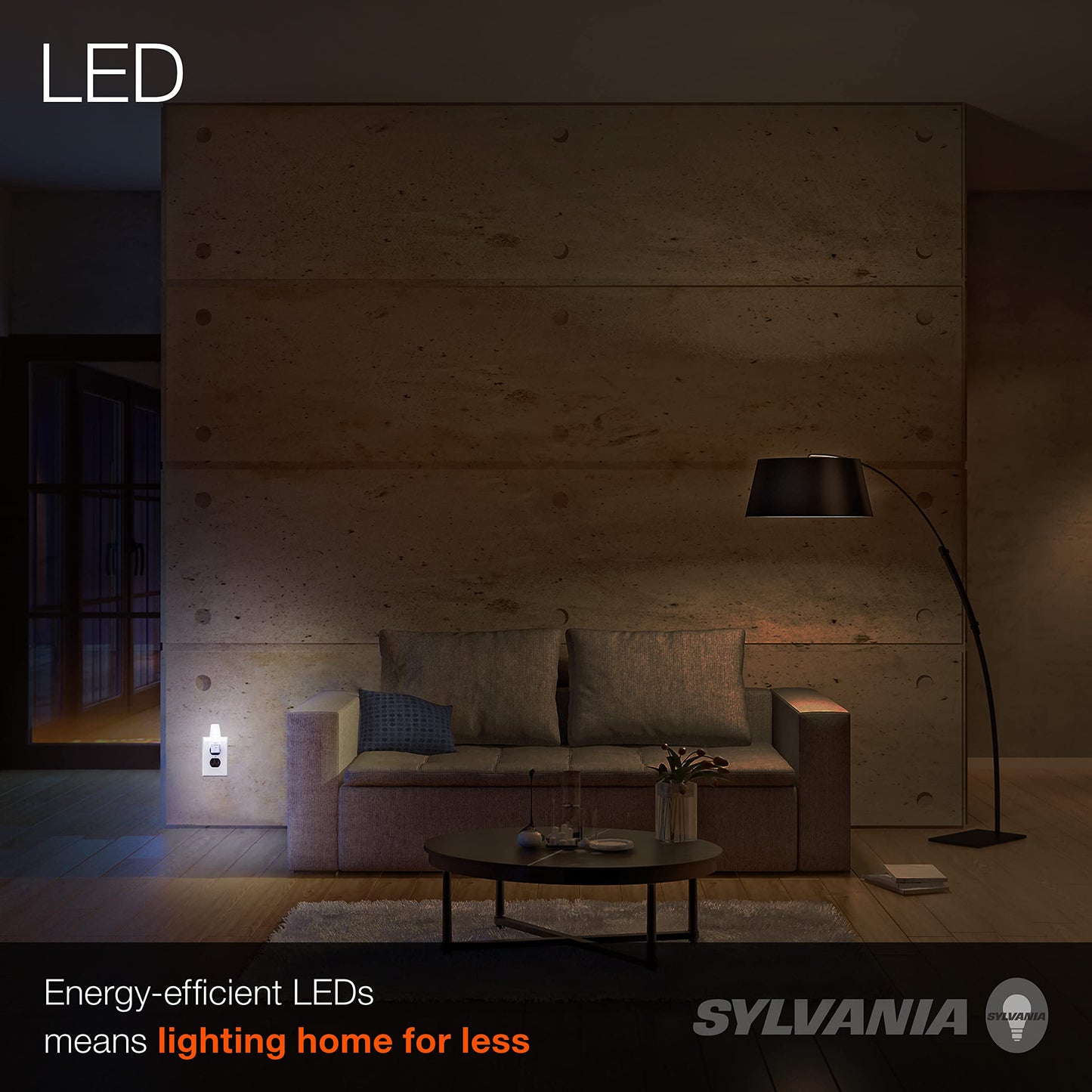 Sylvania LED C7 Accent Light Bulb, Efficient 0.6W, 4 Lumens, 2 Pack