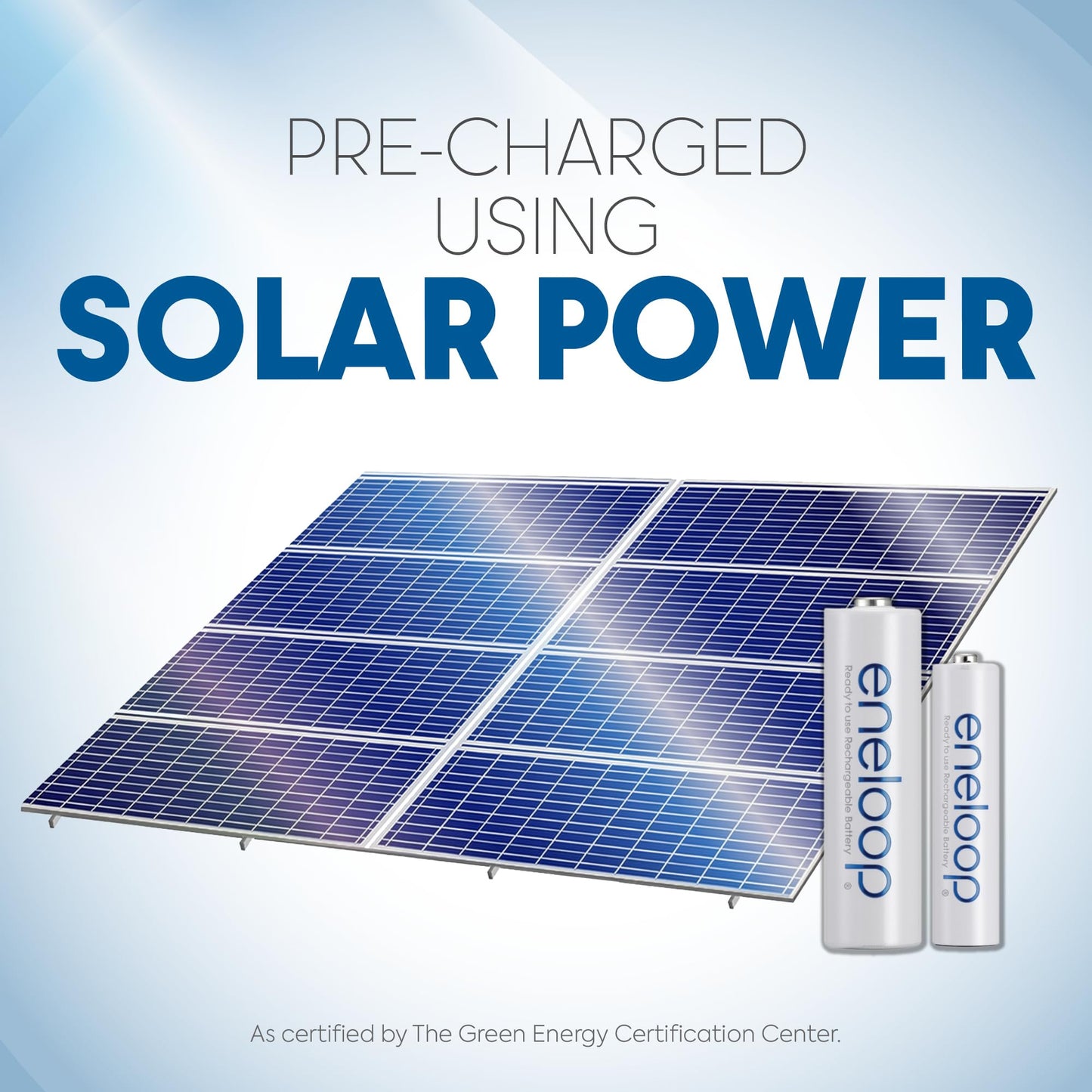 Eneloop Panasonic BK-3MCCA16FA AA 2100 Cycle Ni-MH Pre-Charged Rechargeable Batteries, 16-Battery Pack