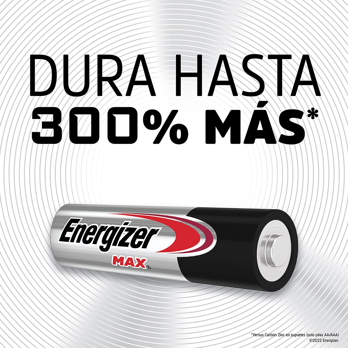 Eveready Energizer Max Alkaline AAA Batteries 8 ea, Silver (E92MP-8)