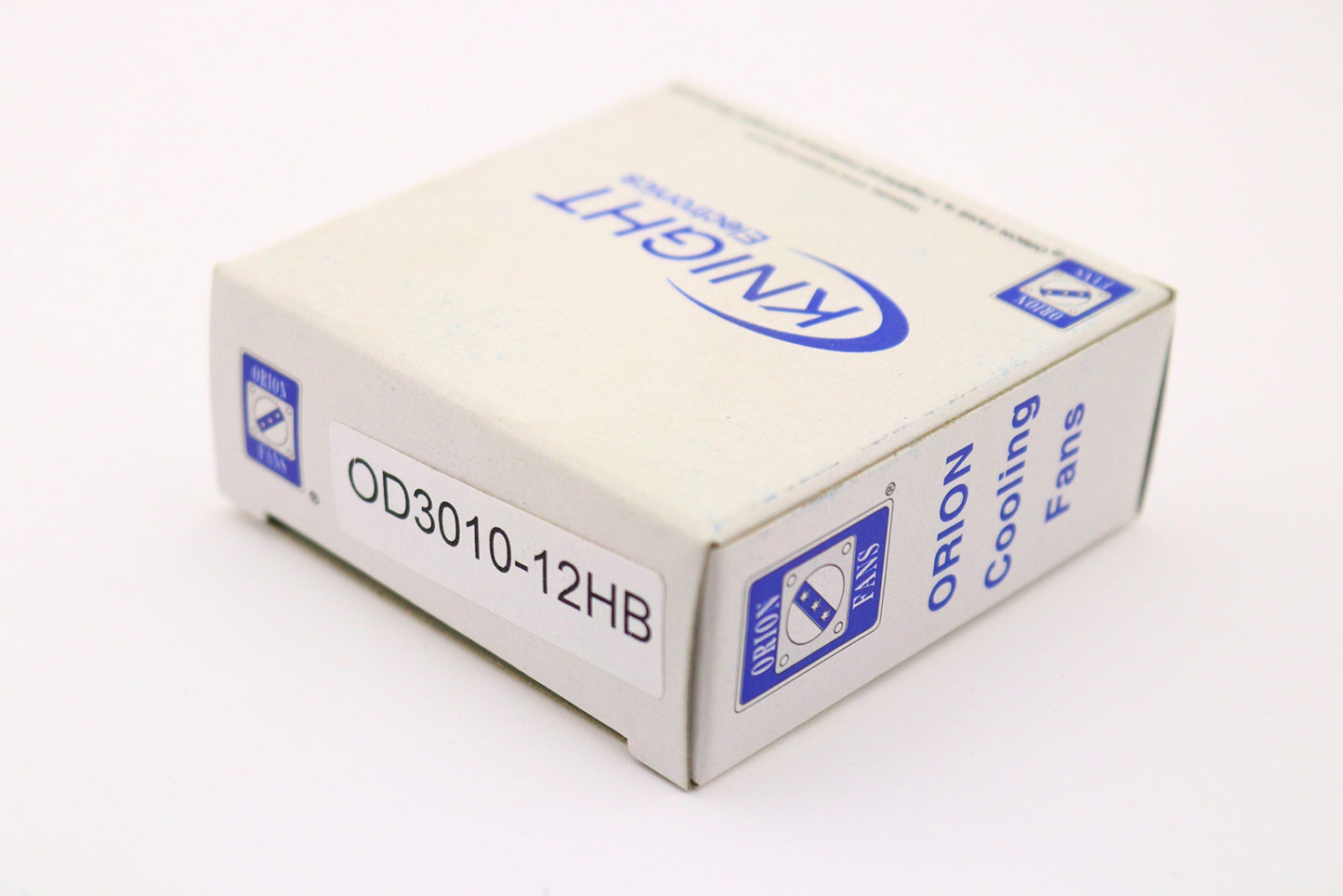 ORION FANS OD3010-12HB 12VDC, 31DB, 4.6CFM, AIR Flow - CFM:4.6CFM, Ball, Bearing Type: Ball Bearing, BRUSHLESS DC AXIAL Fan, External Depth:10.2MM