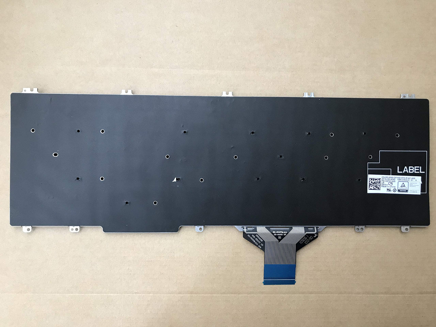Original New for DELL Latitude 5500 5501 5510 5511 Precision 3540 3541 3550 3551 Keyboard US Black No Backlit no Pointer