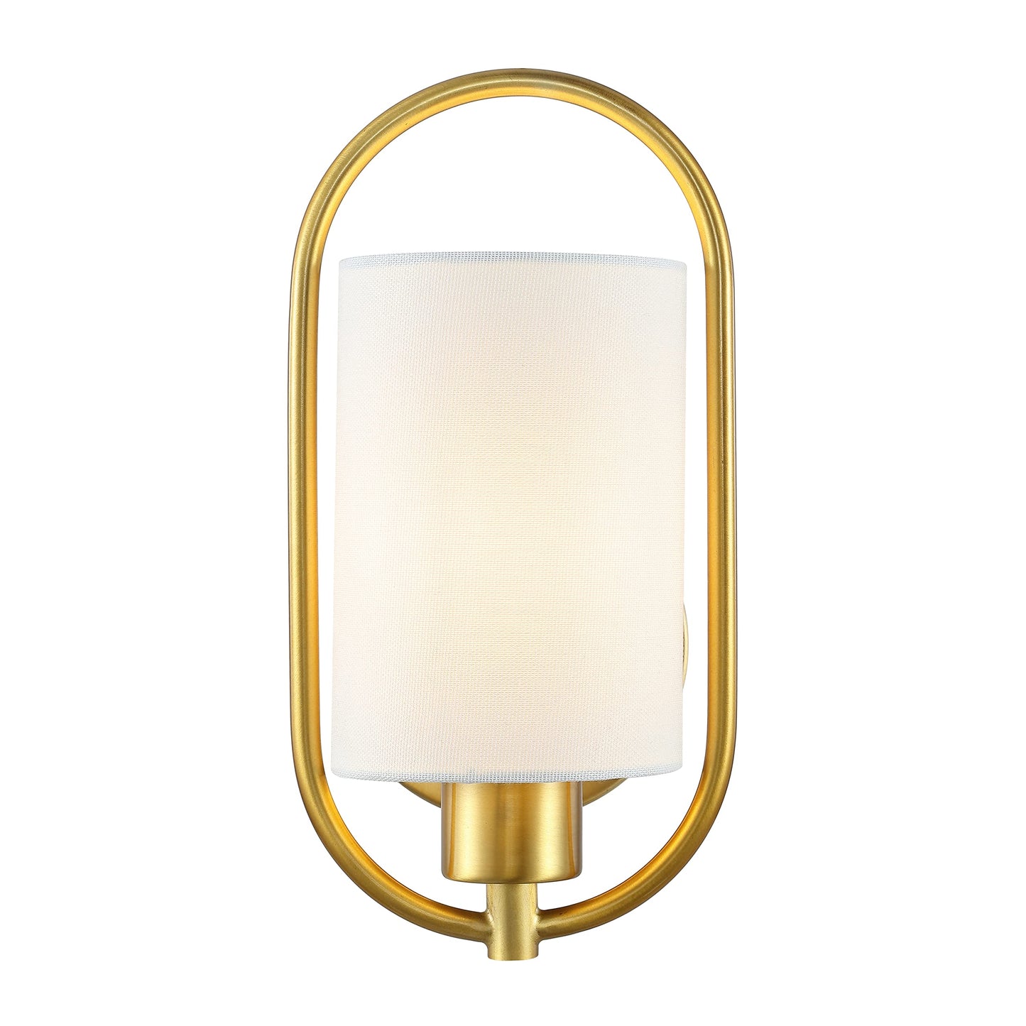 SAFAVIEH Lighting Collection Haldea Contemporary Brass Single Wall Sconce