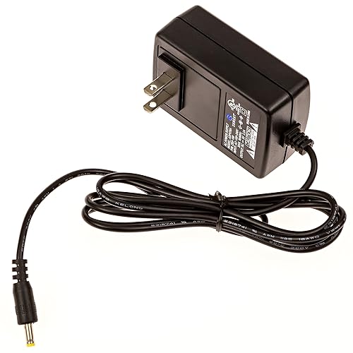 Ac Power Adapter Cord for Audiovox D1905 D1909 D1998 D1998pk D2011hp D2017pk D709 D710pk D712esk D8500xp Portable DVD Players