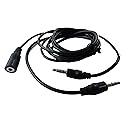 ienza® Party Chat Capture Cable, Party Chat Adapter Cable for Xbox One and PlayStation 4