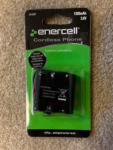 Enercell® 3.6V/1200mAh Ni-MH Battery for Panasonic® (23-897)