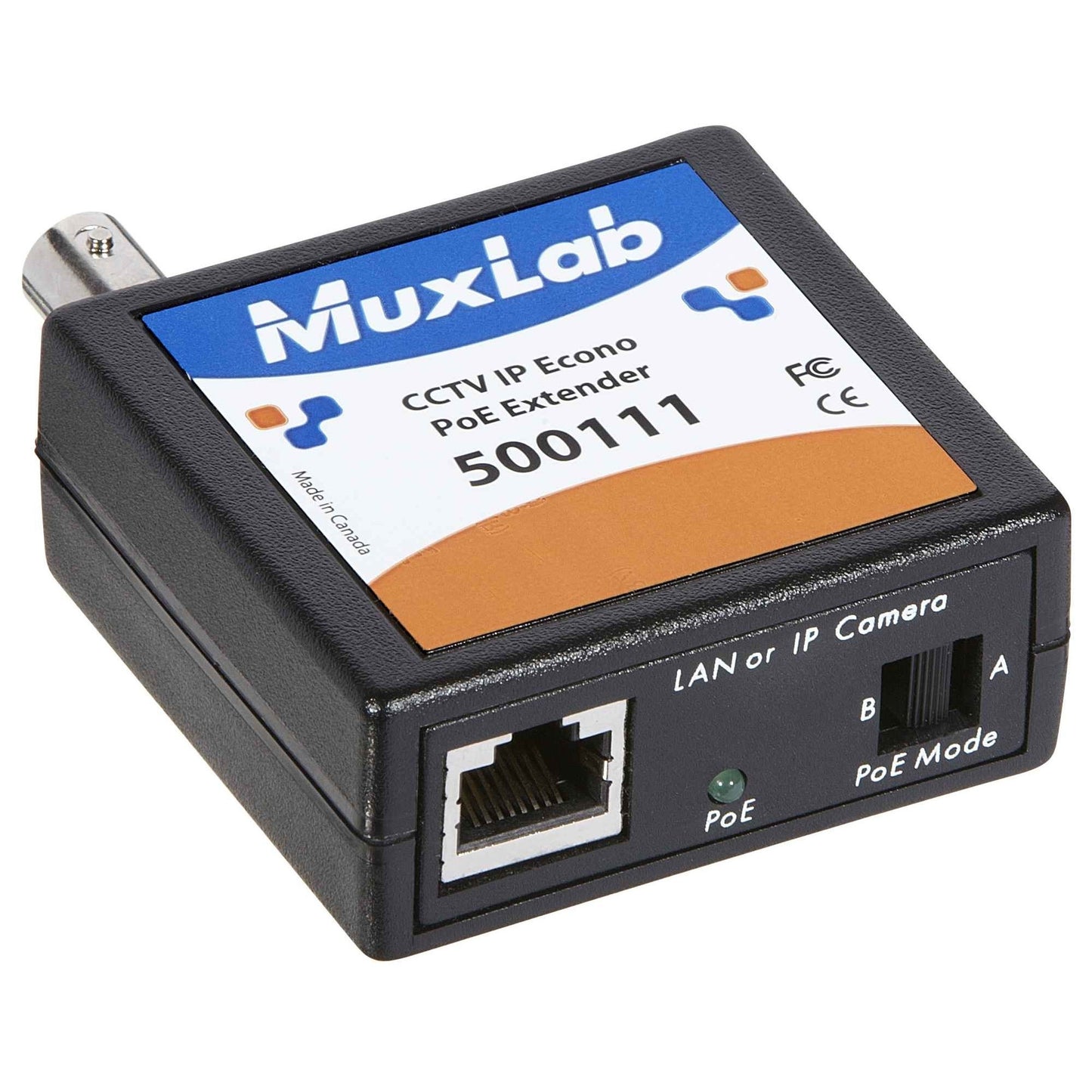 MuxLab 500111 CCTV IP Econo PoE Extender (Each)
