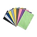 ColorYourLife 10-Pack Microfiber Cleaning Cloths for Smart phones, Laptops, Tablets, Lenses, LCD Monitor, TV, Camera, Glasses, Optics Etc