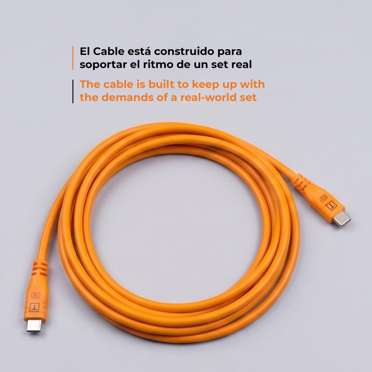 Tether Tools TetherPro Optima 10G USB-C Exclusive Data Transfer Cable