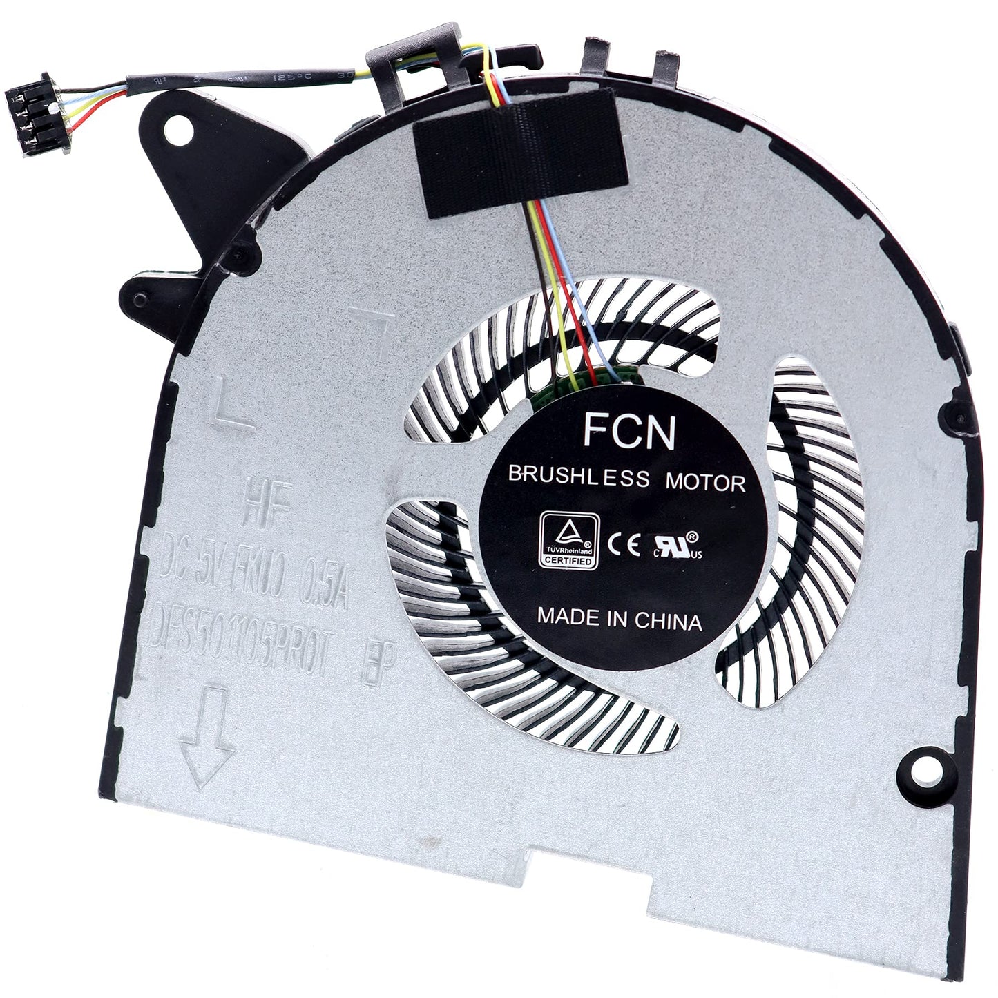 Deal4GO CPU Cooling Fan DFS200105200T FKTY w/GPU Fan DFS501105PR0T FKU0 for Lenovo Legion Y7000P Y540P Y545P 2019 (GTX1050)