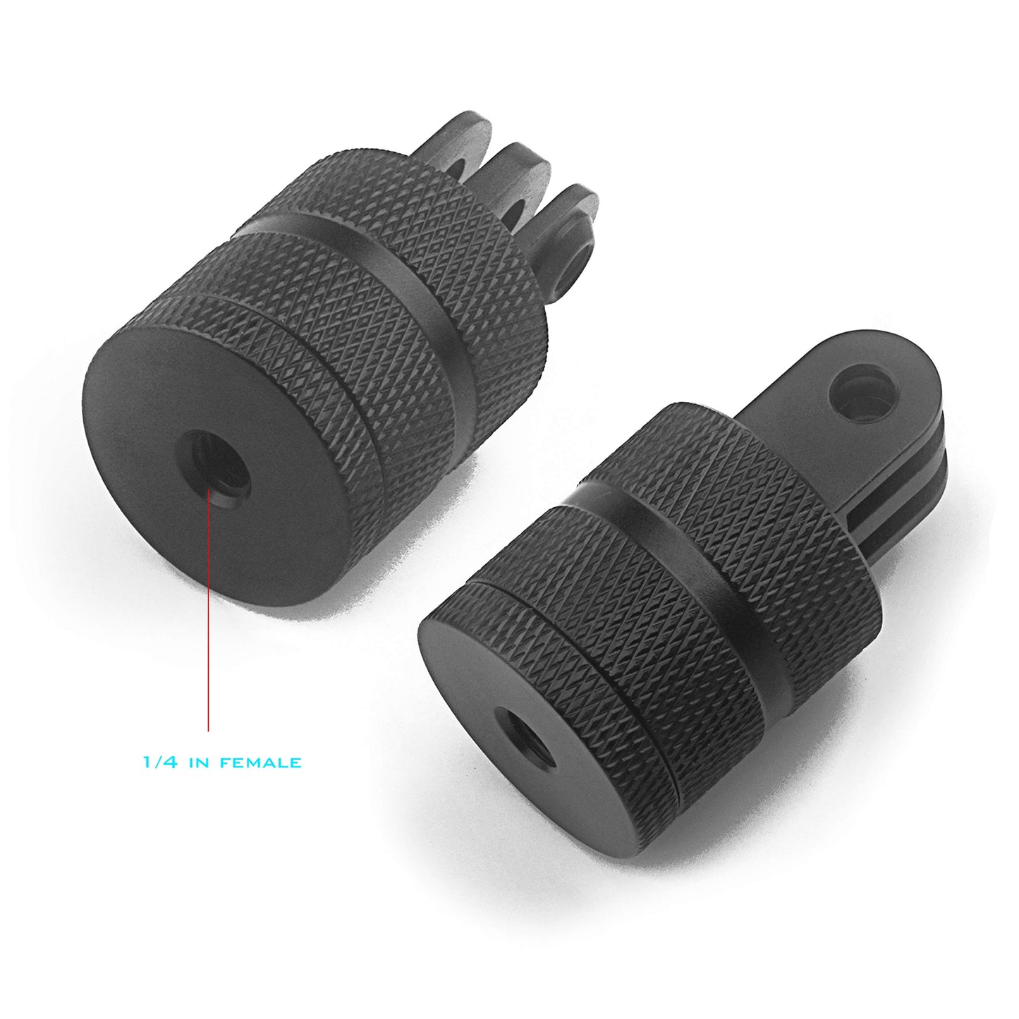 360 Degree Rotation Tripod Mount Adapter, Aluminum 1/4 inch 20 Camera Mount Compatible with GoPro 13/12 Black,Hero10/ 9/8/ 7/6/ 5/ Series,DJI, XiaoYi