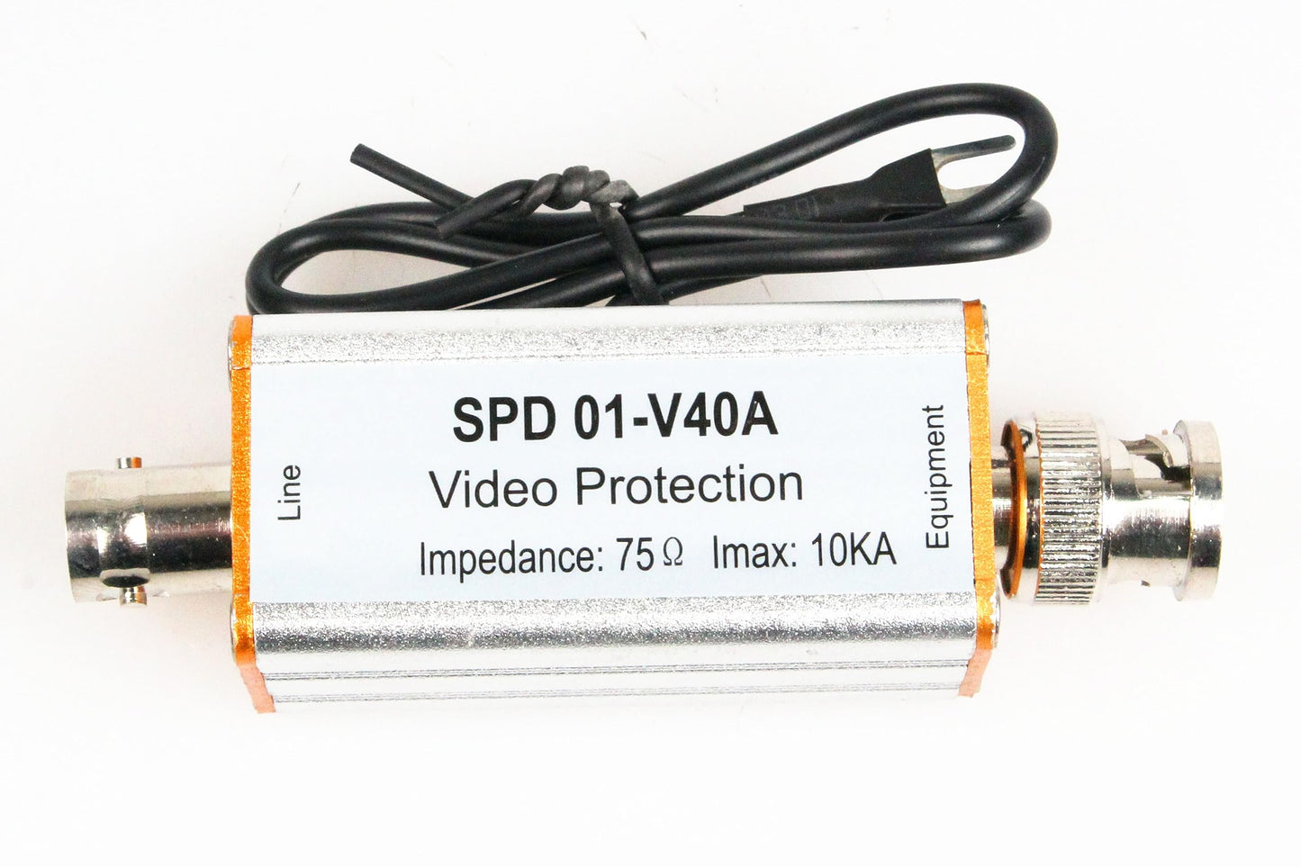 NOYITO Single BNC Coaxial Lightning Arrestor Surge Protector BNC Male to Female Suitable for Coaxial Communication Monitoring Equipment Ethernet