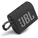 JBL - GO3 Portable Waterproof Wireless Speaker - Black (Renewed)