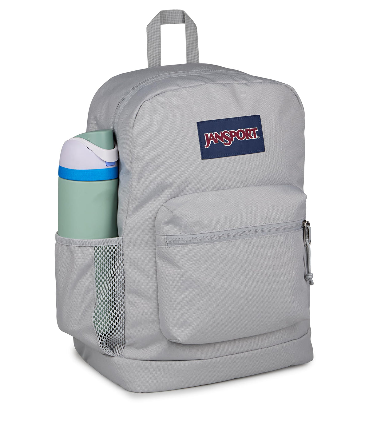 JanSport 26L Cross Town Plus Backpack, Grounded Grey
