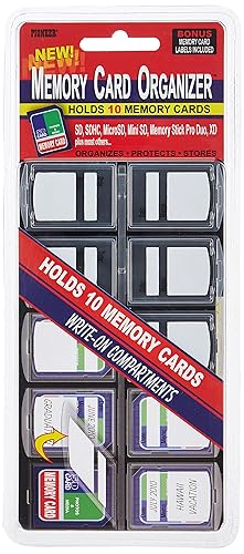 Pioneer Photo Albums Pioneer 10 Compartment Memory Card Organizer