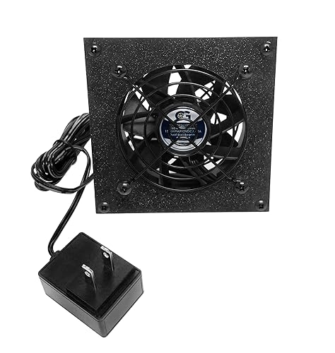 CabCool 801 Single 4" Fan Cooling Kit for Cabinet & Home Theaters