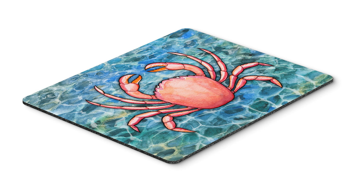 Caroline's Treasures BB5346MP Crab Mouse Pad, Hot Pad or Trivet for Home Office Gaming Working Computers Laptop Mouse Mat,Washable Large Mousepad