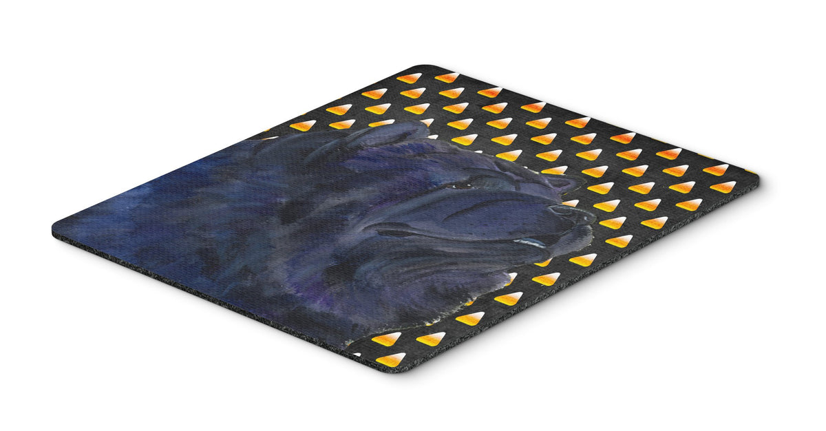 Caroline's Treasures SS4294MP Chow Chow Candy Corn Halloween Portrait Mouse Pad, Hot Pad or Trivet for Home Office Gaming Working Computers Laptop
