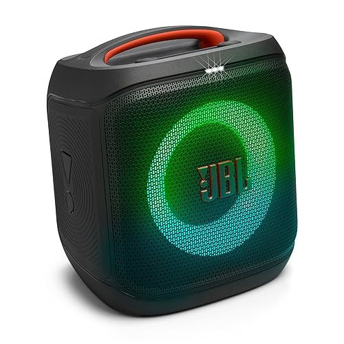 JBL PartyBox Encore Essential 2 - Portable Battery-Powered Party Speaker with AI Sound Boost, Up to 15 Hours of Play time, IPX4 Splash Proof,