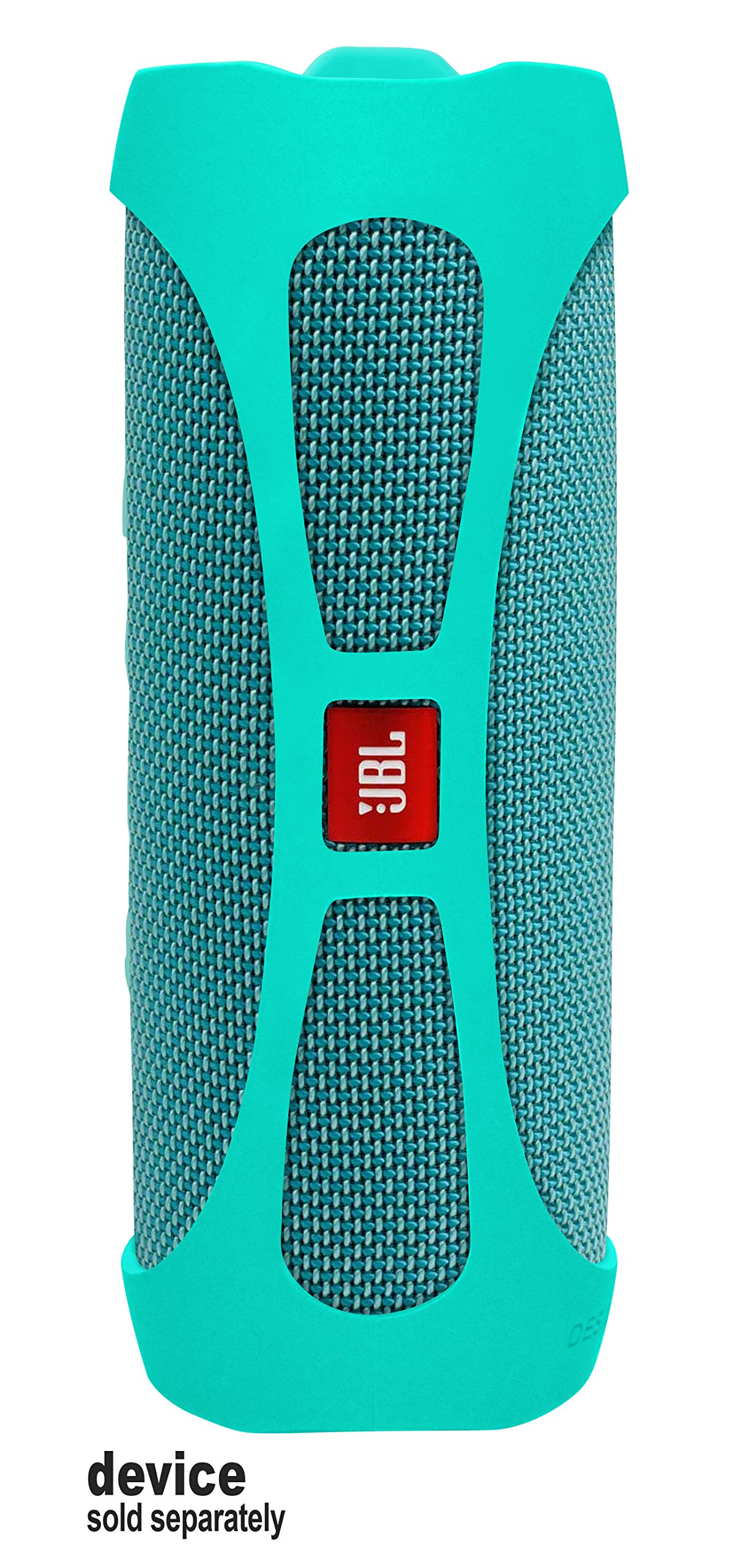 Alltravel Featured Silicon Sleeve for JBL FLIP 5 Waterproof Portable Bluetooth Speaker, More Protective and and Real Sound Design (Mint Green)