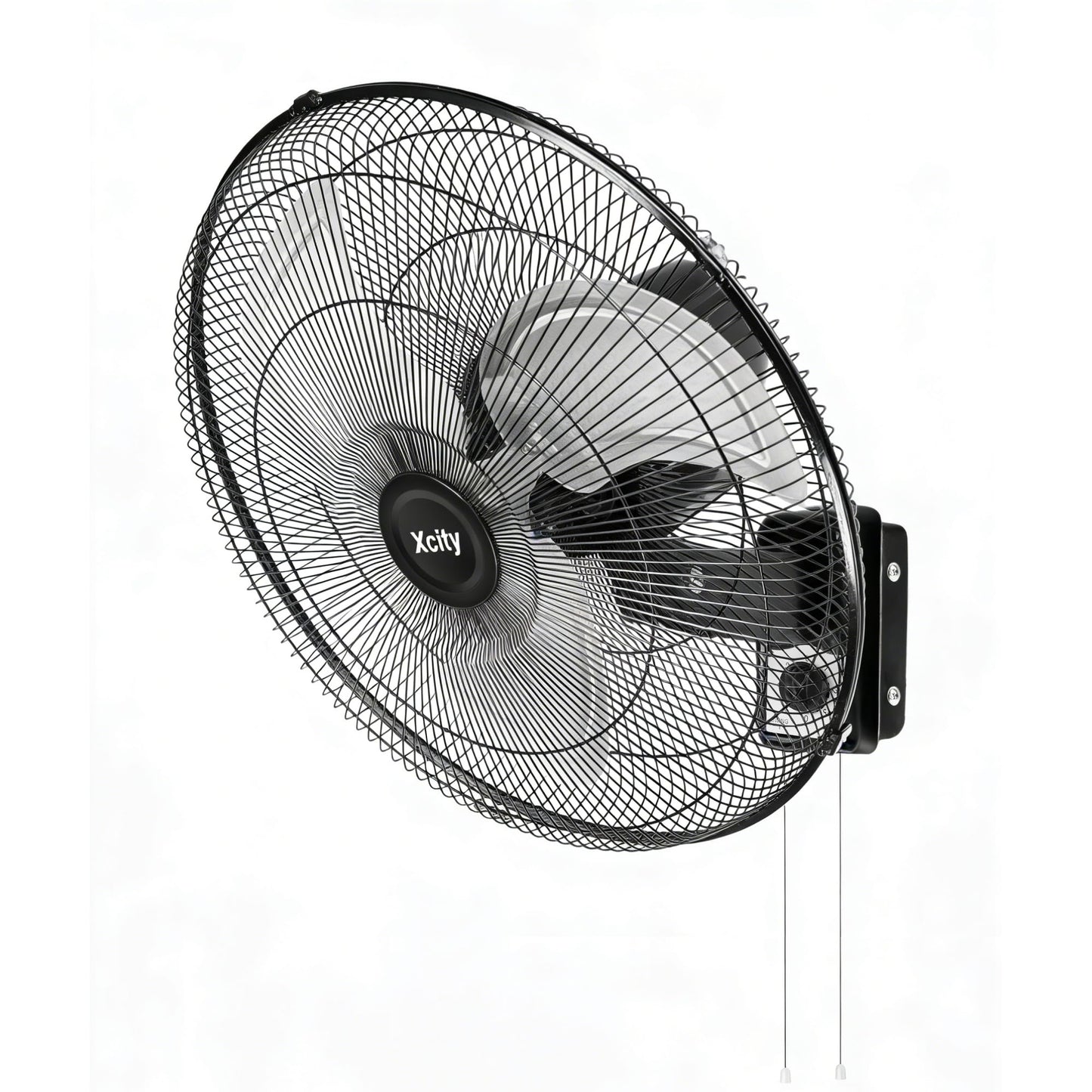 Xcity Wall Mount Fan 20", 3-Speed, Oscillating New Model