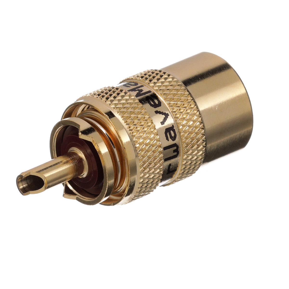 Seachoice PL258 Adapter, Gold, VHF Cable Antenna Connector