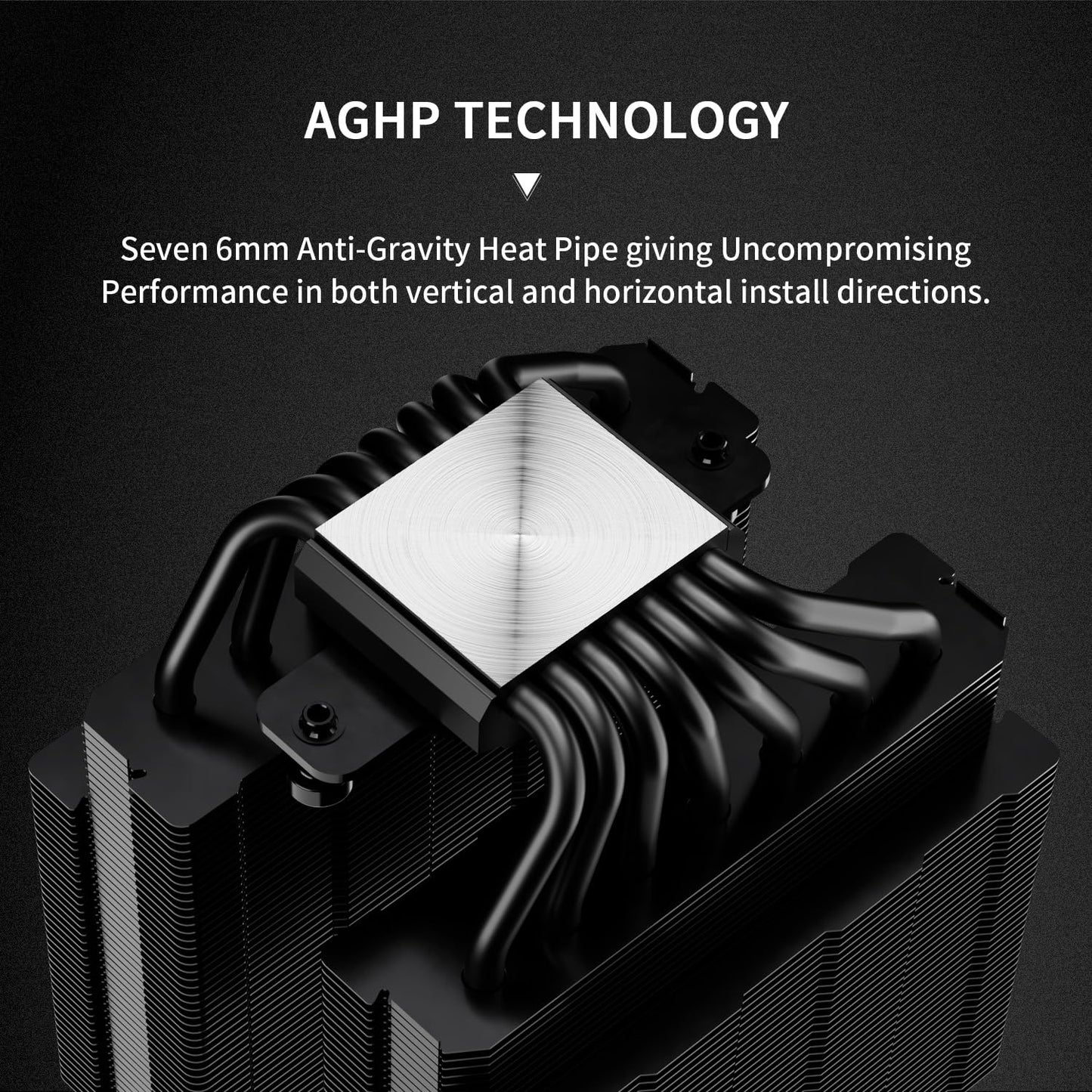 Thermalright Phantom Spirit 120 Digital EVO CPU Air Cooler,7 Heat Pipes CPU Cooler,Dual 120mm PWM Fans,Magnetic Attraction-Digital Screen Top