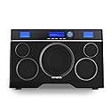 Aiwa Exos-10 Portable Bluetooth Speaker, 200W RMS Power, 6.5” Subwoofer, Deep Bass, Party Sync, Backlit Display, FM/BT/USB/AUX, Remote Control, Carry